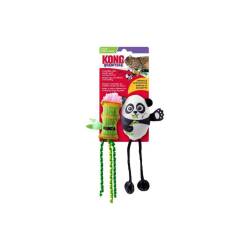 Kong Scrattles Panda ve Bambu Peluş Kedi Oyuncağı 2'li - Kong