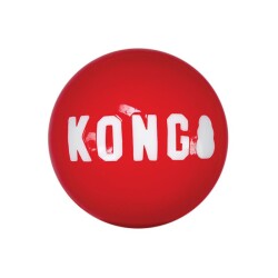 Kong Signature Ball Top Şeklinde Köpek Oyuncağı M 2li - Kong