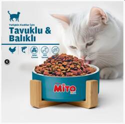 LaMito Mix Adult Cat Tavuklu ve Balıklı Renkli Taneli Yetişkin Kedi Maması 15 kg - 2