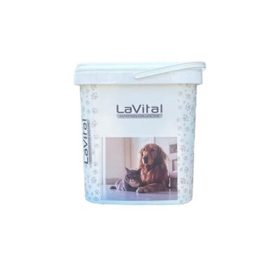 LaVital Kedi ve Köpekler için Mama Saklama Kova 4 Kg Kapasiteli - 3