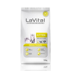 LaVital Kitten Somon Balıklı Yavru Kedi Maması 12 kg - LaVital