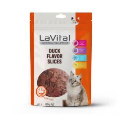 LaVital Ördekli Kedi Ödül Maması 80 Gr - LaVital