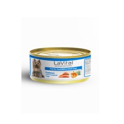 LaVital Somonlu Bal Kabaklı ve Ada Çaylı Küçük Irk Yetişkin Köpek Konservesi 85 Gr - LaVital