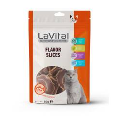 LaVital Somonlu Suşi Dilimleri Kedi Ödül Maması 80 Gr - LaVital