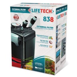 Life Tech Dış Filtre Siyah Kova İçi Dolu 1200 L/H - Life Tech
