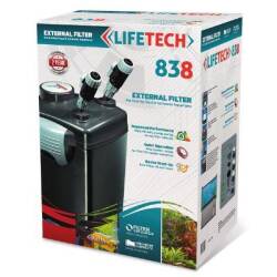 Life Tech Dış Filtre Siyah Kova İçi Dolu 1200 L/H - Life Tech