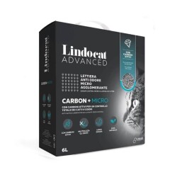Lindocat Advanced Aktif Karbonlu Ekstra Topaklanan Bentonit Kedi Kumu 6 Lt - Lindocat