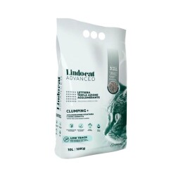 Lindocat Advanced Pati İzi Bırakmayan Ekstra Topaklanan Bentonit Kedi Kumu 10 Lt - Lindocat