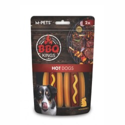 M-Pets BBQ Kings Hot Dogs Tavuklu Köpek Ödül Maması 135 gr - M-Pets