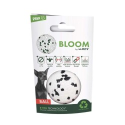 M-Pets Bloom Ball Parçalanmaz Top Köpek Oyuncağı Beyaz 7 cm - M-Pets