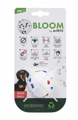 M-Pets Bloom Mini Parçalanmaz Köpek Oyun Topu