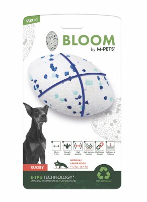 M-Pets Bloom Parçalanmaz Rugby Köpek Oyun Topu - 2