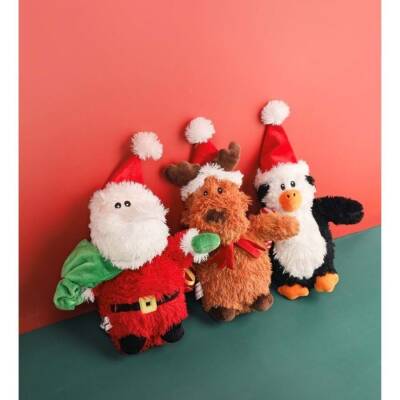 M-Pets Christmas Comet Peluş Penguen Köpek Oyuncağı 20 cm - 2