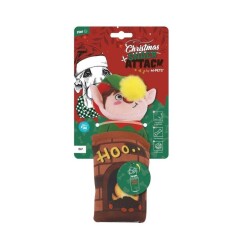M-Pets Christmas Elf Ödül Hazneli Peluş Köpek Oyuncağı - M-Pets