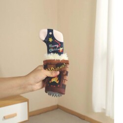 M-Pets Christmas Ödül Hazneli Çorap Peluş Köpek Oyuncağı - 2