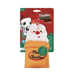 M-Pets Christmas Prezzie Ödül Hazneli Peluş Köpek Oyuncağı - M-Pets