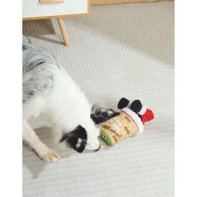 M-Pets Christmas Sürpriz Ödül Hazneli Peluş Köpek Oyuncağı - 3