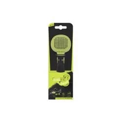 M-Pets Clıck And Groom Kedi ve Köpekler İçin Basmalı Masaj Uclu Fırça S - M-Pets