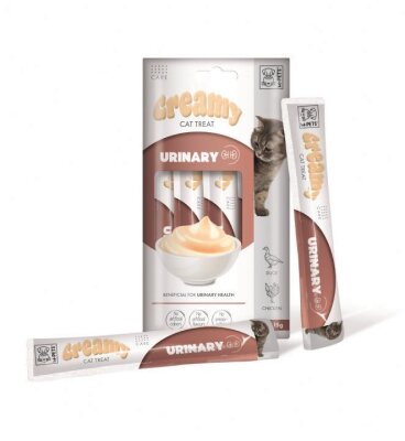 M-Pets Creamy Urinary Tavuklu ve Ördekli Kedi Ödülü 4x15 Gr - 2