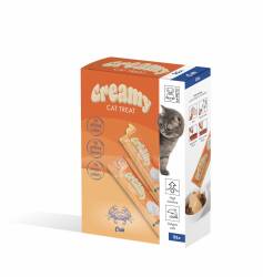 M-Pets Creamy Yengeçli Krema Kedi Ödül Maması 25x15 Gr - 1