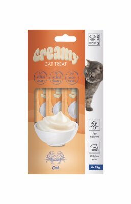M-Pets Creamy Yengeçli Krema Kedi Ödül Maması 25x15 Gr - 2