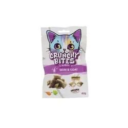 M-Pets Crunchy Bites Skın&coat Deri ve Tüy Sağlığı Destekleyici Kedi Ödülü 60 Gr - M-Pets