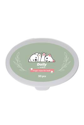 M-Pets Daily Kedi Ve Köpek Diş Temizliği Için Parmak Pedi 50'li - 4