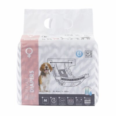 M-Pets Diapers Dişi Köpek Külotu M 10 Adet