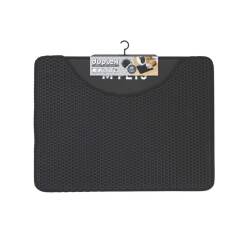 M-Pets Duplex Elekli Siyah Kedi Kumu Paspası 60 x 45 Cm - 2