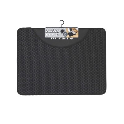 M-Pets Duplex Elekli Siyah Kedi Kumu Paspası 60 x 45 Cm - 2
