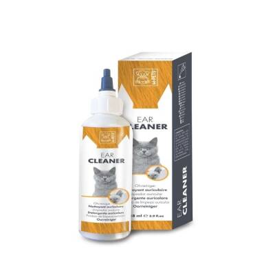 M-Pets Ear Cleaner Kediler için Kulak Temizleme Losyonu 118 Ml - 1
