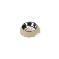 M-Pets Eco Bamboo Kedi ve Köpekler İçin Bej Mama Kabı 190 Ml - M-Pets