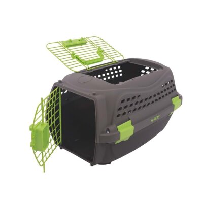 M-Pets Eco Gıro Carrıer Siyah Yeşil Kedi Köpek Taşıma Çantası S - 2