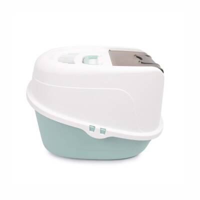 M-Pets Eco Tıma Kapalı Kedi Tuvaleti L 60,2x45,1x42,4 Cm Yeşil - 2