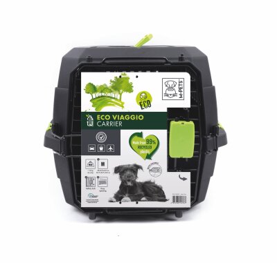 M-Pets Eco Viaggio Carrier Lata Kedi ve Küçük Irk Köpek Taşıma Çantası Medium 68x47,6x42 Cm