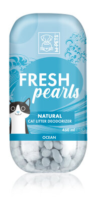 M-Pets Fresh Pearls Okyanus Kokulu Kedi Kumu Deodorantı 450 Ml