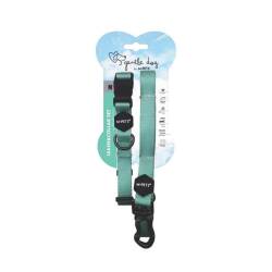 M-Pets Gentle Köpek Boyun Tasması ve Gezdirme Kayışı Seti Yeşil M - M-Pets