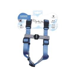 M-Pets Gentle Köpek Göğüs Tasması Mavi M - M-Pets