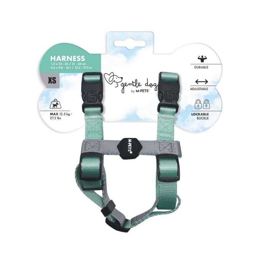 M-PETS Gentle Köpek Göğüs Tasması Yeşil XS