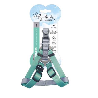 M-Pets Gentle Triangle Köpek Göğüs Tasması Yeşil S - 1