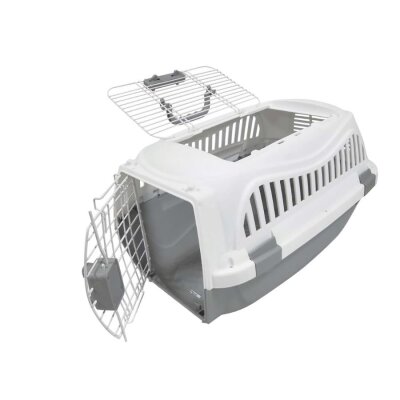 M-Pets Gıro Carrıer Bej Beyaz Kedi Köpek Taşıma Çantası M - 2