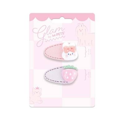 M-Pets Glam Figürlü Kedi ve Köpekler İçin Aksesuar Toka Pembe - 1