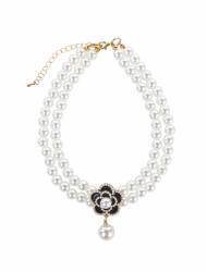 M-Pets Glam Prestige Black Camellia Kedi ve Köpek Kolyesi L - 3