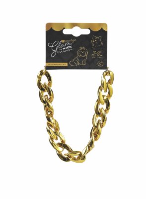 M-Pets Glam Prestige Gold Chain Kedi ve Köpek Kolyesi S