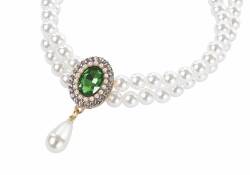 M-Pets Glam Prestige Green Emerald Kedi ve Köpek Kolyesi L - 4