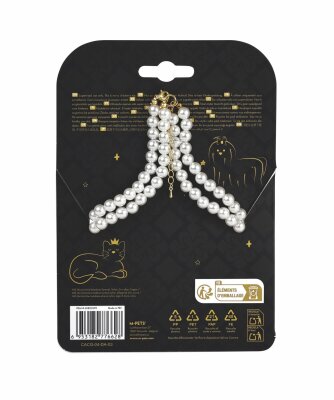M-Pets Glam Prestige White Camellia Kedi ve Köpek Kolyesi L - 2