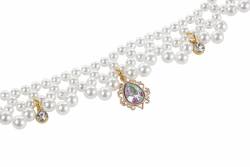 M-Pets Glam Prestige White Jewel Kedi ve Köpek Kolyesi L - 4