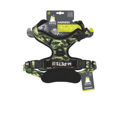 M-Pets Hıkıng Reflektörlü Kamuflaj Desenli Soft Köpek Göğüs Tasması Xl - 1