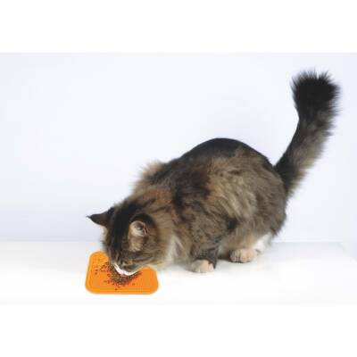 M-Pets Lecca Yavaş Beslenme Sıvı Ödül Matı Turuncu L - 3