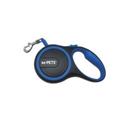 M-Pets Liberty Pembe Otomatik Şerit Köpek Gezdirme Tasması 5 Mt M - M-Pets
